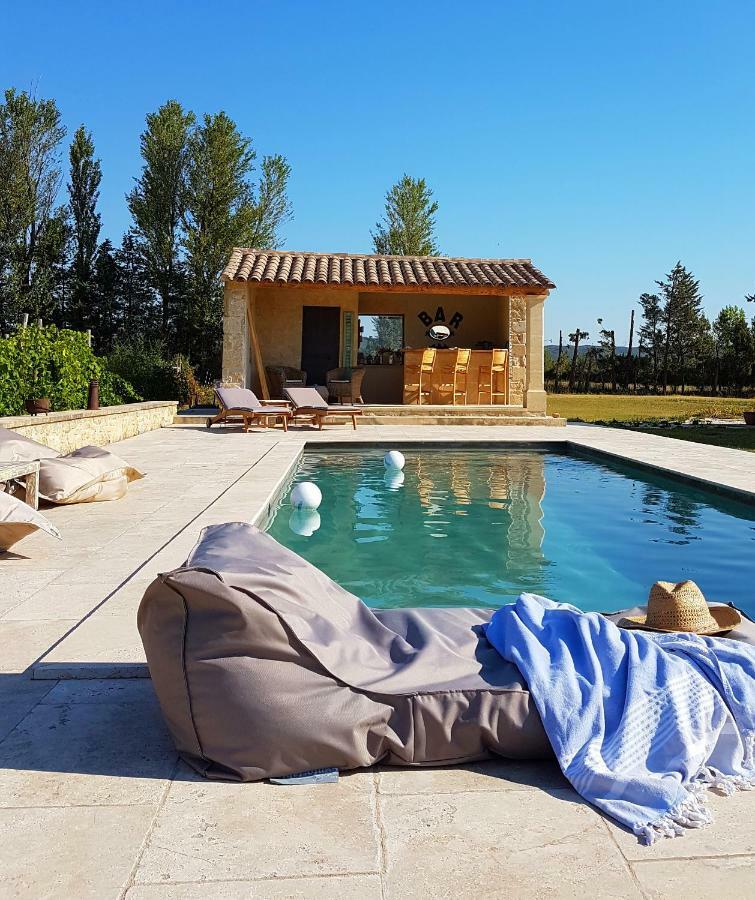 Fontaine De Cerier Bed & Breakfast Castillon-du-Gard Exterior photo